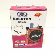 Everton RT-830 Radyo Usb Sd Kart Mp3 Çalar Mikrofon